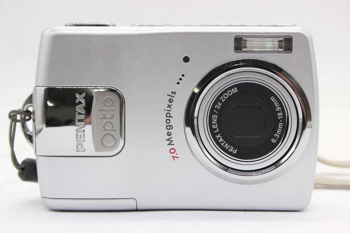 【返品保証】 【便利な単三電池で使用可】ペンタックス Pentax Optio M20 3x 元箱付き コンパクトデジタルカメラ s5594の画像2