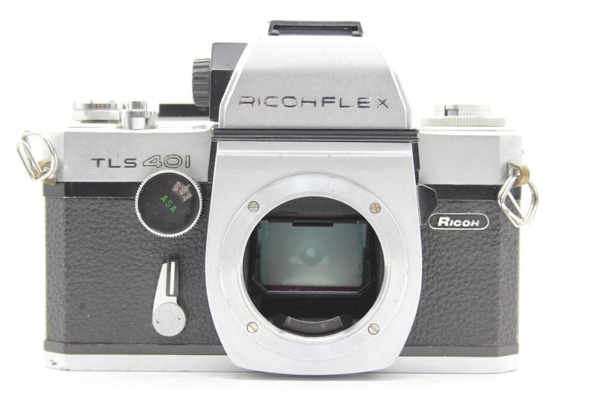 【返品保証】 リコー Ricohflex TLS 401 AUTO RIKENON 50mm F1.7 ボディレンズセット s5628_画像2