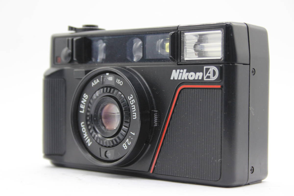 【返品保証】 ニコン Nikon L35 AD 35mm F2.8 コンパクトカメラ s5634_画像1