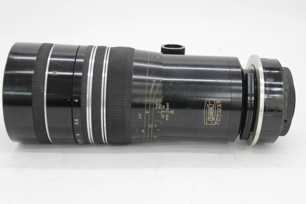 【返品保証】 【希少】 Zoomar Munchen Pan-Tele-Kilar 300mm F4 M42マウント改造品 レンズ s5669の画像4