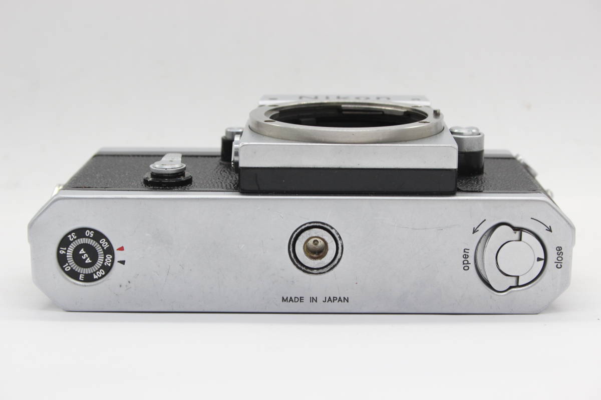 【訳あり品】 ニコン Nikon F アイレベル 前期型 Nikkor-S 5cm F2 ボディ レンズセット s5707の画像7
