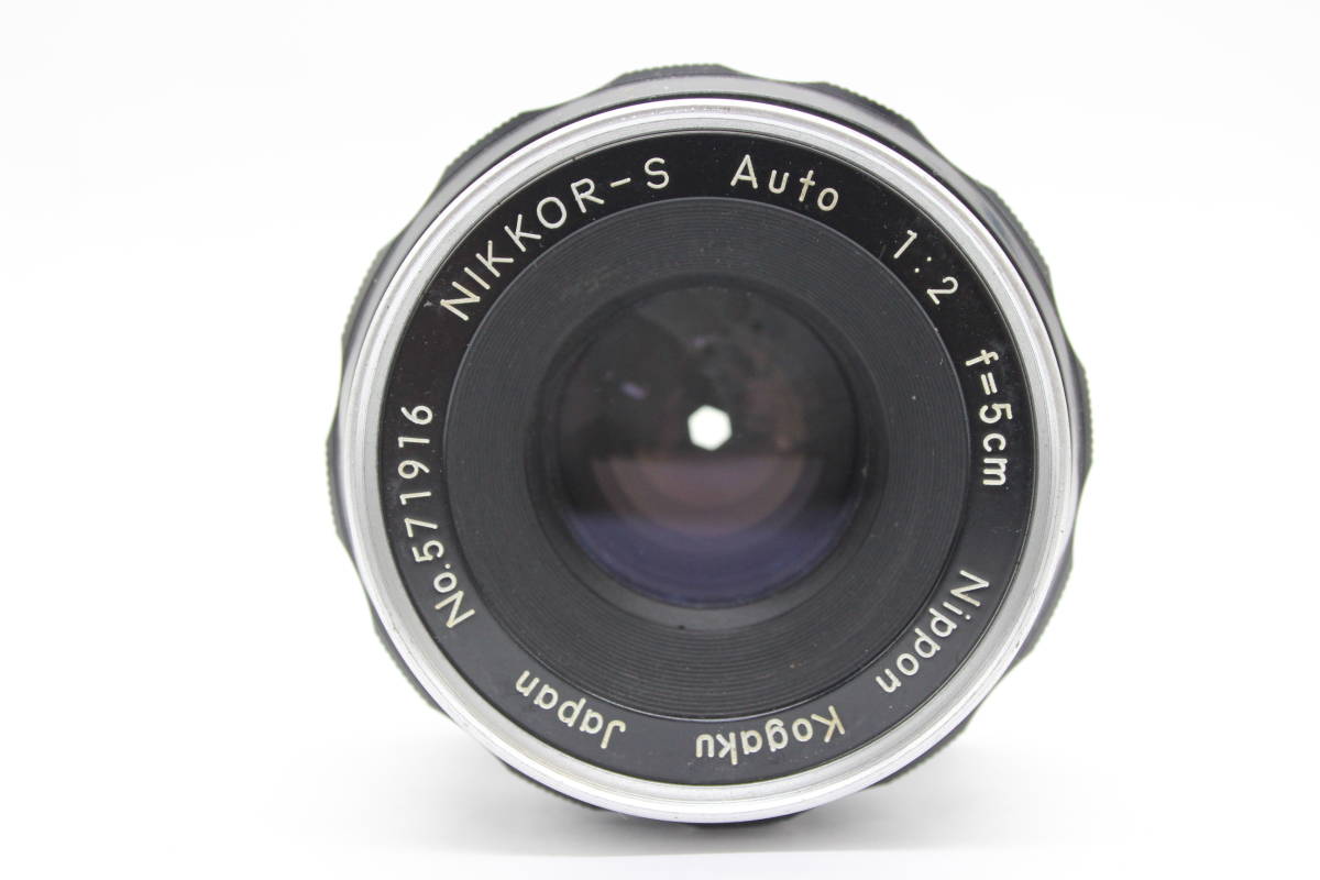 【訳あり品】 ニコン Nikon F アイレベル 前期型 Nikkor-S 5cm F2 ボディ レンズセット s5707の画像9