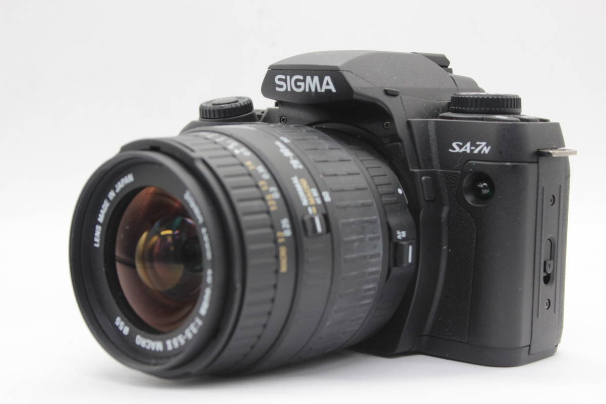 【返品保証】 シグマ Sigma SA-7N ブラック 28-70mm F3.5-5.6 II ボディレンズセット s5717