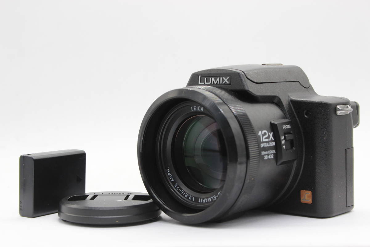 【返品保証】 パナソニック Panasonic LUMIX DMC-FZ20 12x バッテリー付き コンパクトデジタルカメラ s5744