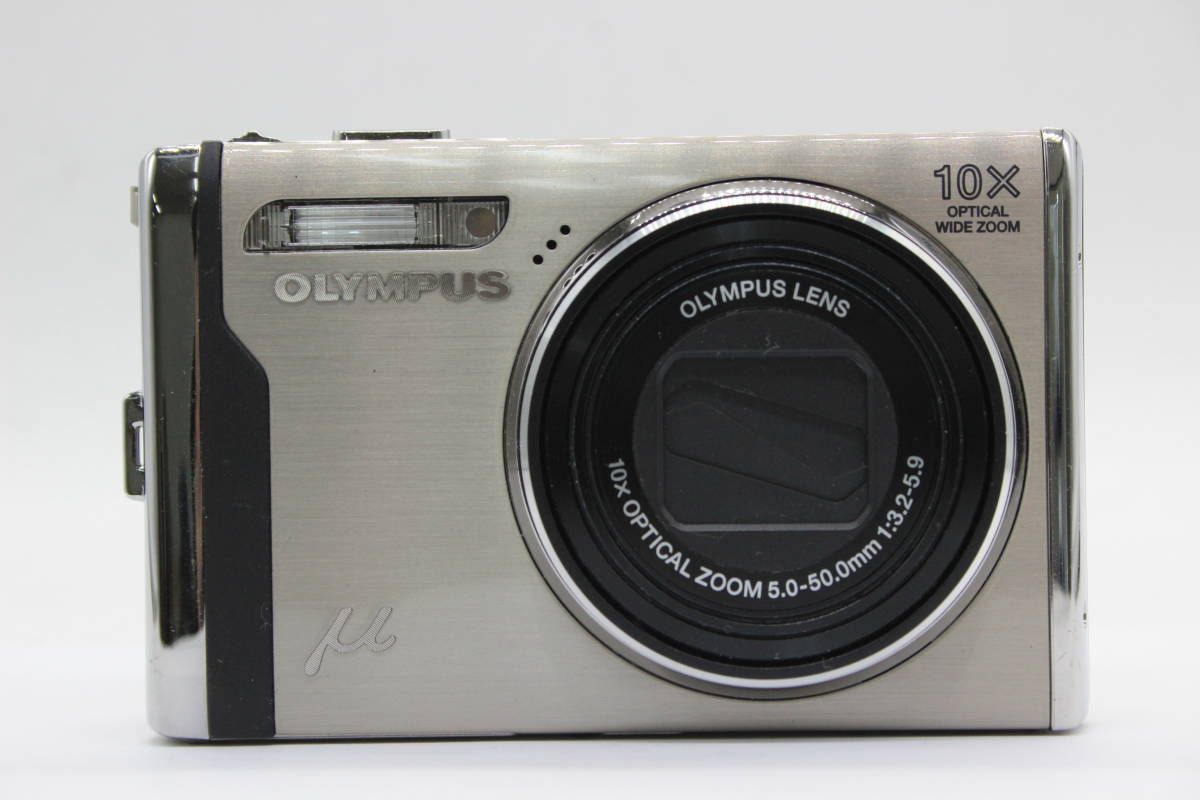 【美品 返品保証】 【元箱付き】オリンパス Olympus μ-9000 10x バッテリー チャージャー付き コンパクトデジタルカメラ s5749_画像2