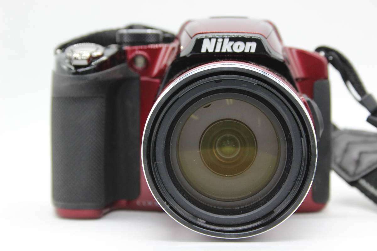 6965円 【返品保証】 ニコン Nikon Coolpix P510 レッド 42x 6965円 【返品保証】 ニコン Nikon Coolpix P510 レッド 42x