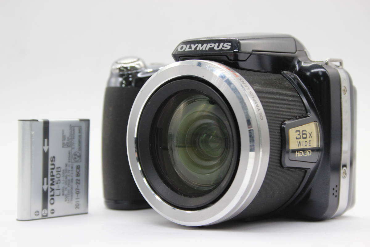 【返品保証】 オリンパス Olympus SP-810UZ 36x Wide バッテリー付き コンパクトデジタルカメラ s5758_画像1