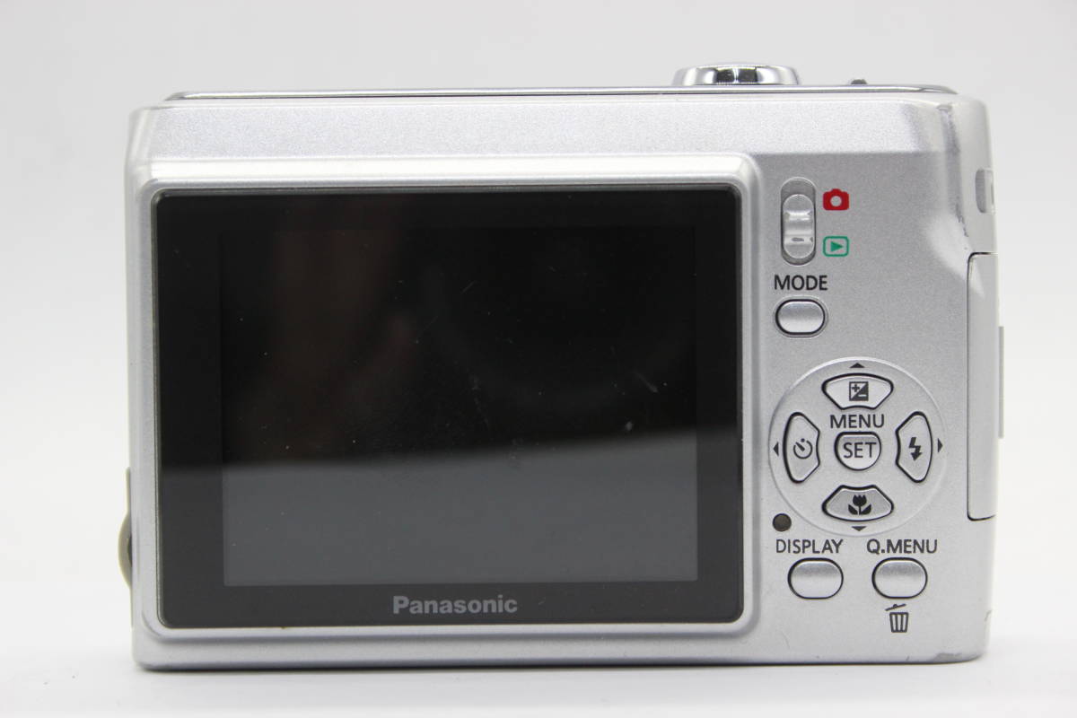 【返品保証】 【便利な単三電池で使用可】パナソニック Panasonic LUMIX DMC-LS80 3x コンパクトデジタルカメラ s5768_画像4