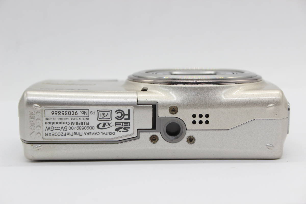 【返品保証】 フジフィルム Fujifilm Finepix F200EXR ゴールド 5x Wide バッテリー付き コンパクトデジタルカメラ s5813_画像7