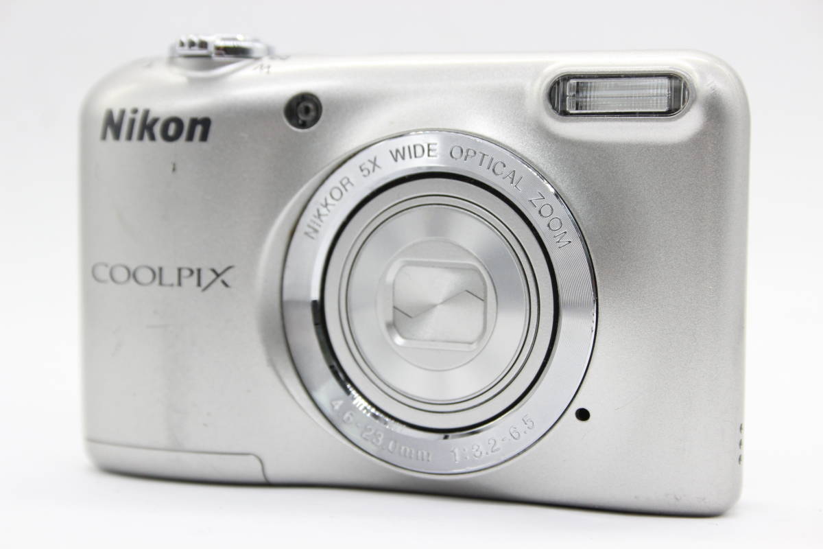 【返品保証】 【便利な単三電池で使用可】ニコン Nikon Coolpix L31 5x Wide コンパクトデジタルカメラ s5827_画像1