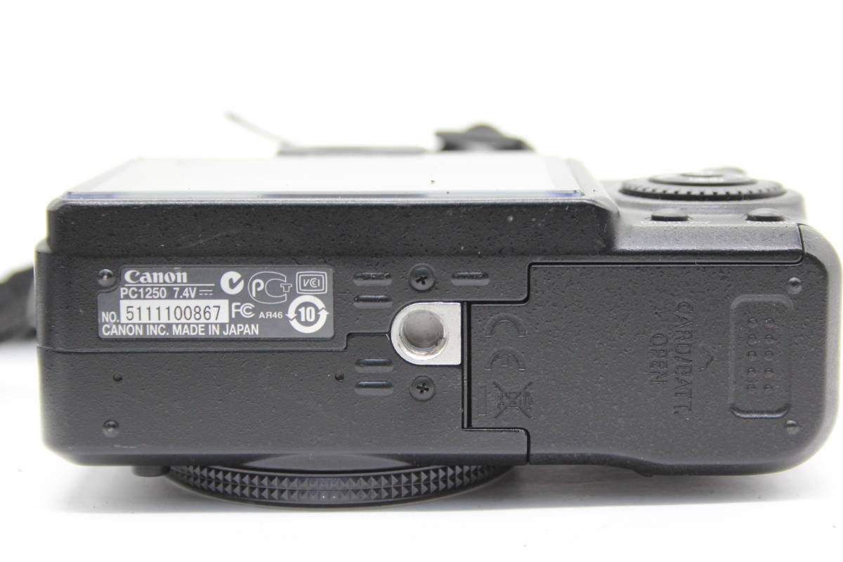【返品保証】 キャノン Canon PowerShot G9 6x IS バッテリー付き コンパクトデジタルカメラ s5893_画像7