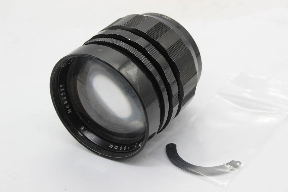 【訳あり品】 コムラ Sankyo Kohki Komura 100mm F1.8 スクリューマウントレンズ s5987_画像1