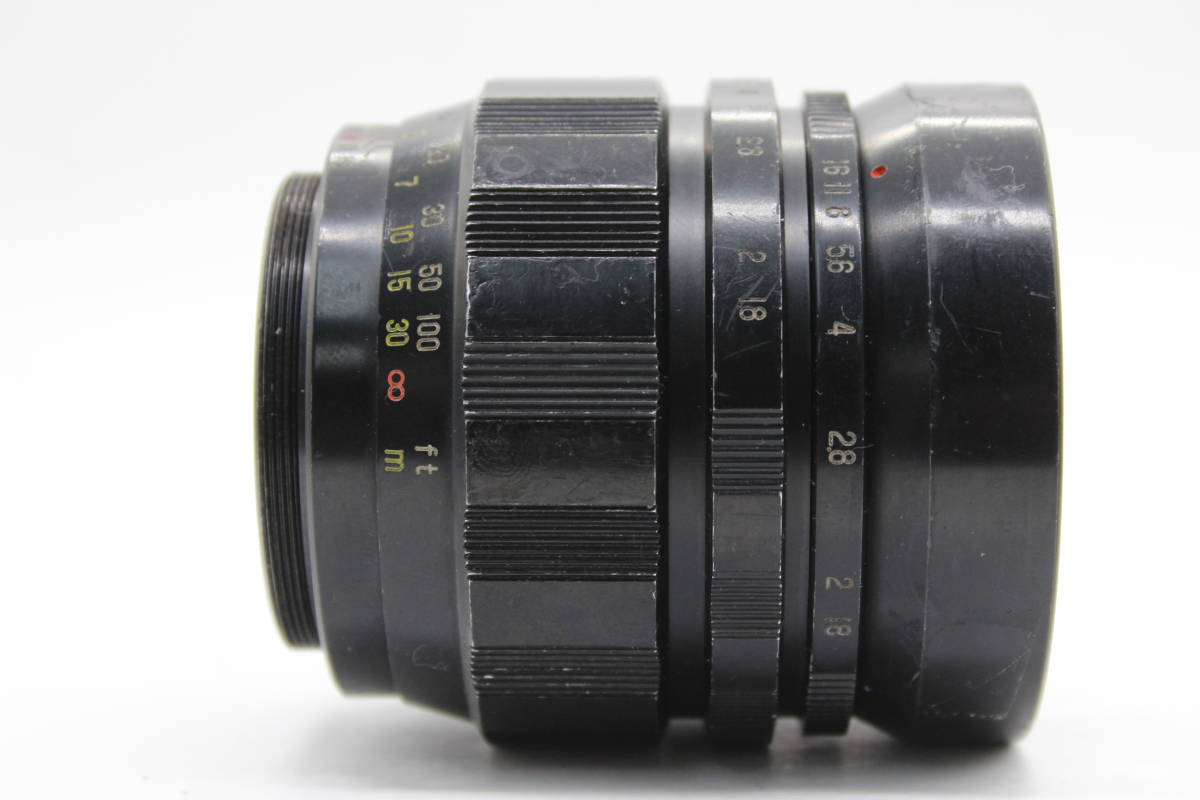 【訳あり品】 コムラ Sankyo Kohki Komura 100mm F1.8 スクリューマウントレンズ s5987_画像4