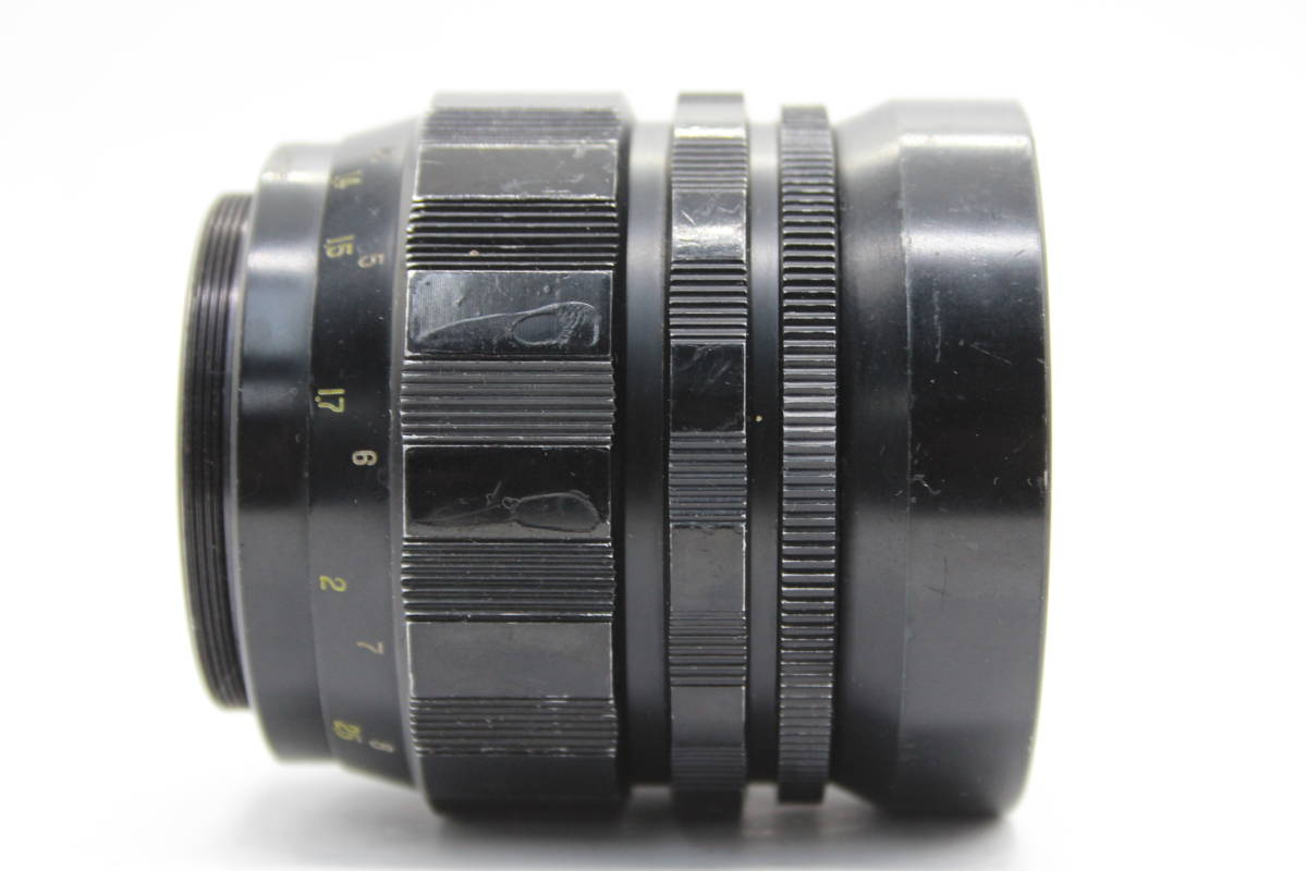 【訳あり品】 コムラ Sankyo Kohki Komura 100mm F1.8 スクリューマウントレンズ s5987_画像6