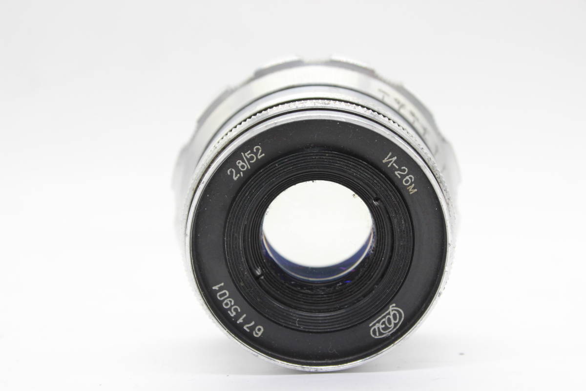 [ returned goods guarantee ] FED2 N-26 M 52mm F2.8 range finder camera s6025