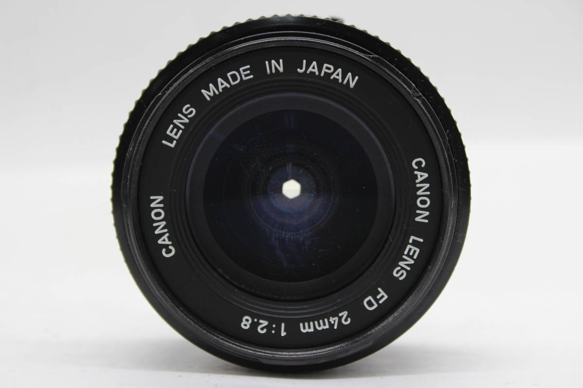 【訳あり品】 キャノン Canon NEW FD 24mm F2.8 レンズ s6055_画像2