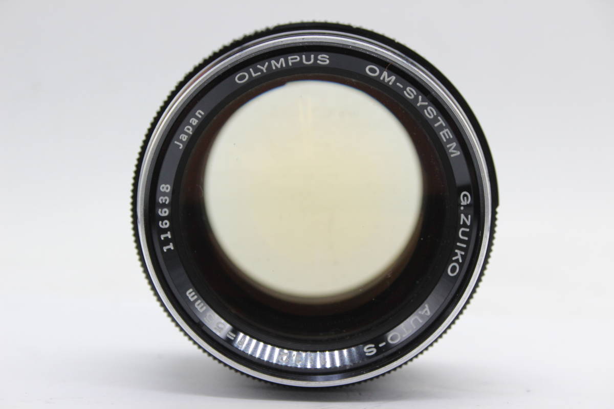 【訳あり品】 オリンパス Olympus OM-System G.Zuiko Auto-s 55mm F1.2 レンズ s6088の画像3