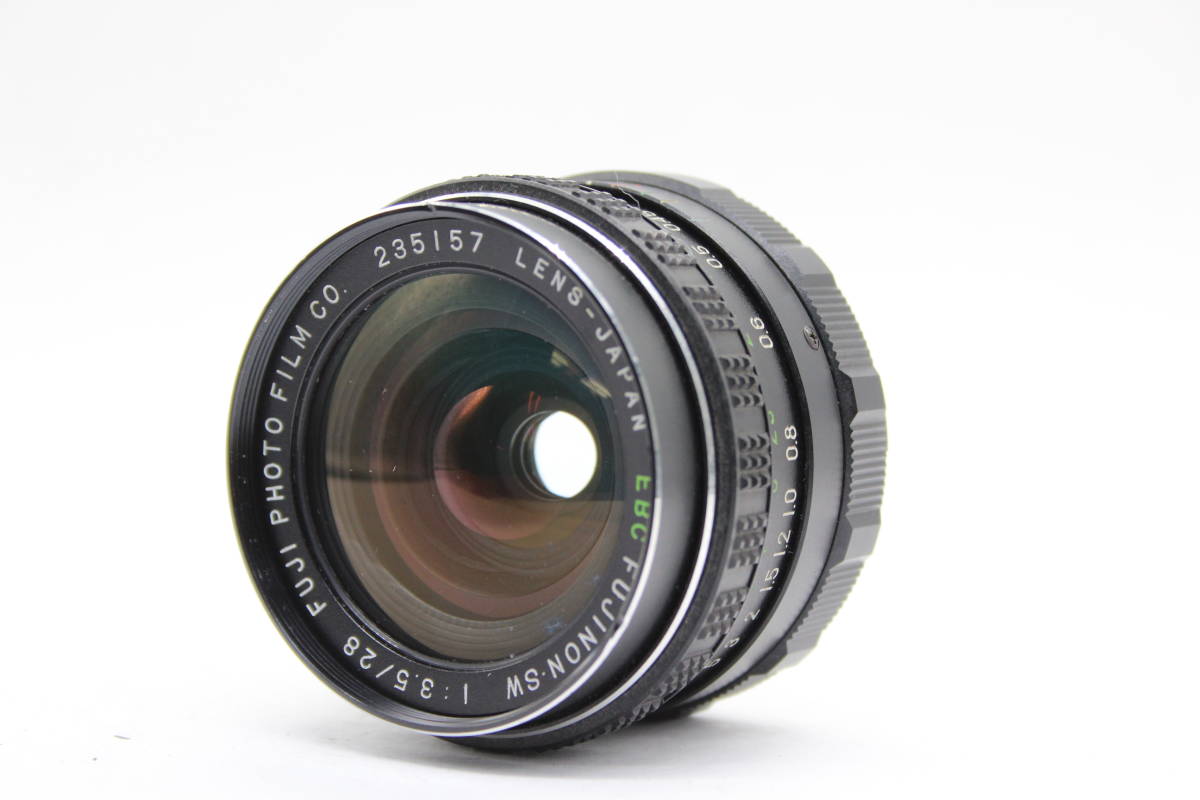 【返品保証】 フジフィルム Fujifilm EBC FUJINON SW 28mm F3.5 M42マウント レンズ s6366