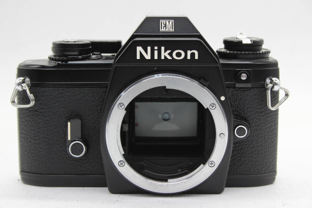 【外観美品】 ニコン Nikon EM ブラック Nikkor 50mm F1.8 ボディレンズセット s6397_画像2