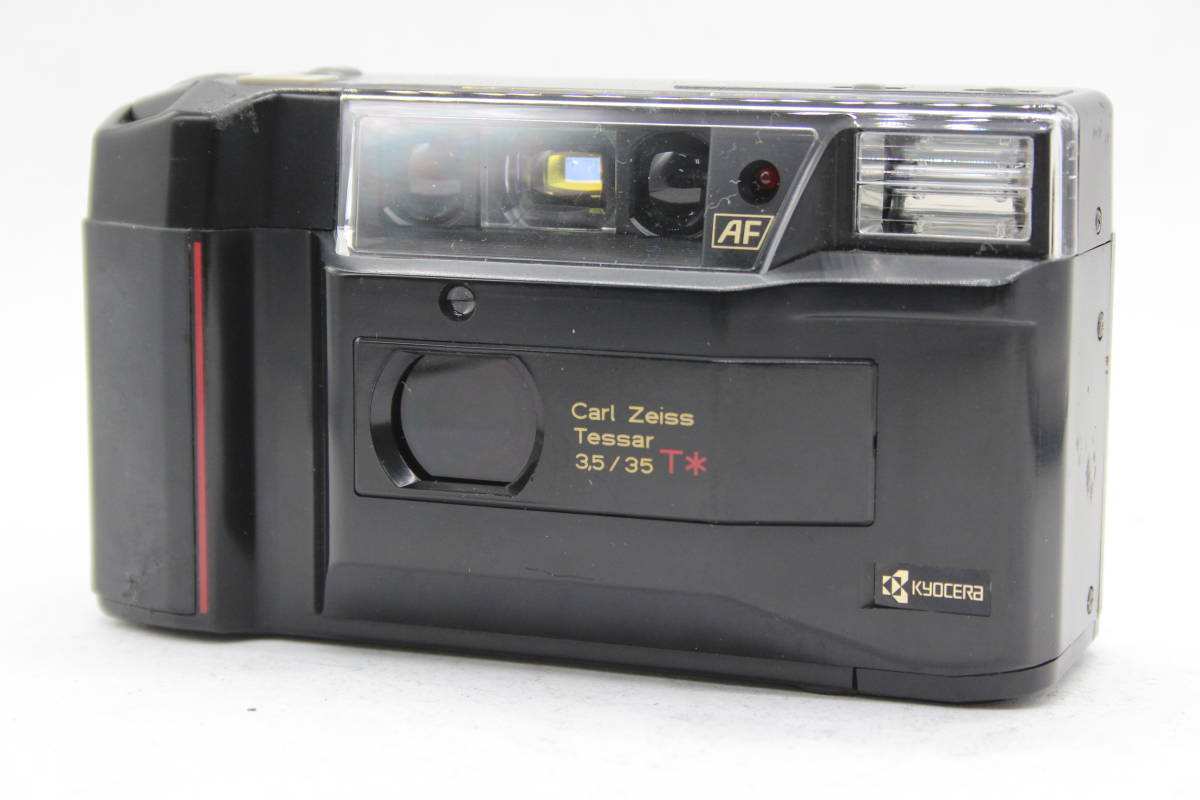 【返品保証】 京セラ Kyocera TD AF Carl Zeiss Tessar 35mm F3.5 T* コンパクトカメラ s6414_画像1