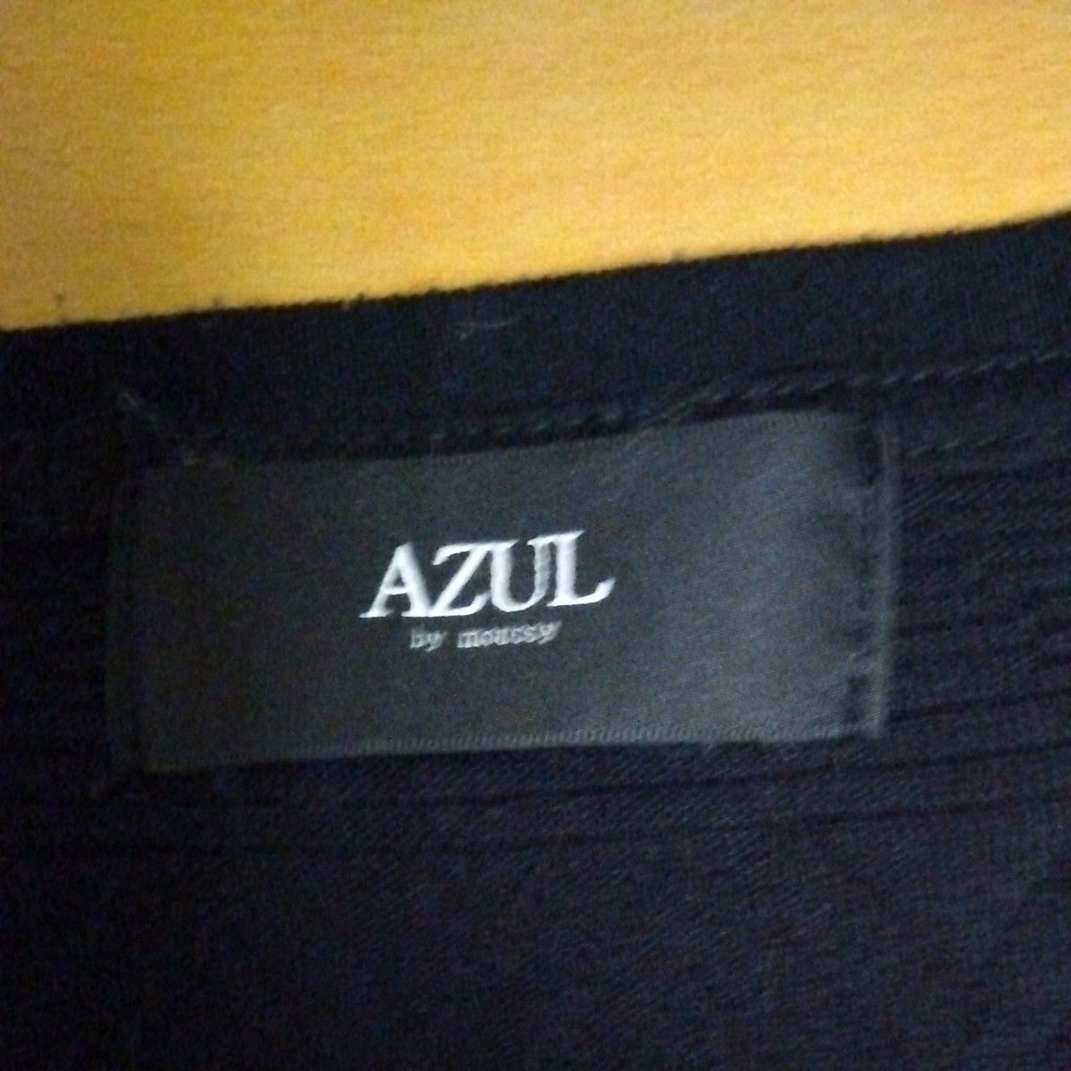 AZUL BY MOUSSY 七分丈 カットソー ブラック