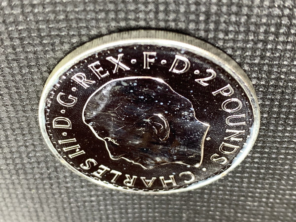 31.1グラム 2023年 (新品) イギリス「ブリタニア」純銀 1オンス 銀貨 (チャールズ3世)_画像4