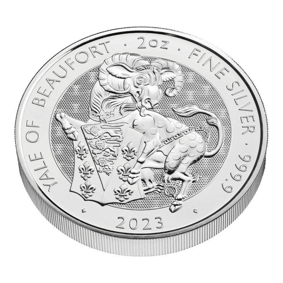 [ written guarantee * capsule with a self-starter ] 2023 year ( new goods ) England [ Royal chu- Dubey -stroke * view four to. air re-] original silver 2 ounce silver coin 