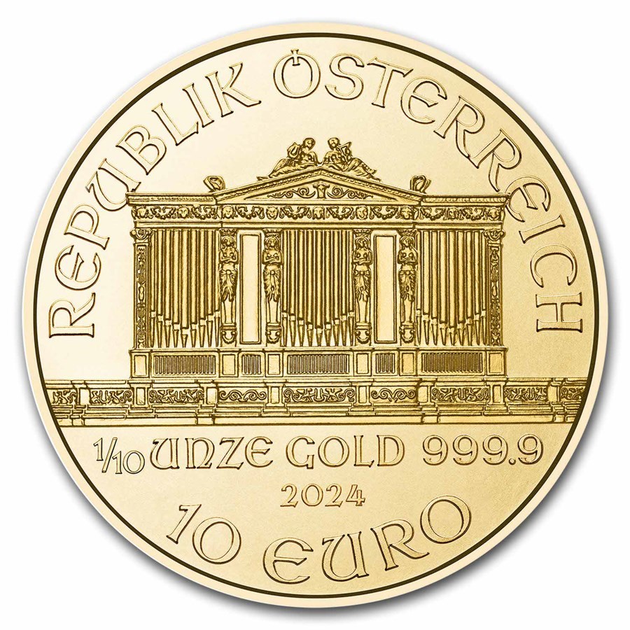 [ written guarantee * capsule with a self-starter ] 2024 year ( new goods ) Austria [ we n Phil is - moni -] original gold 1/10 ounce gold coin 