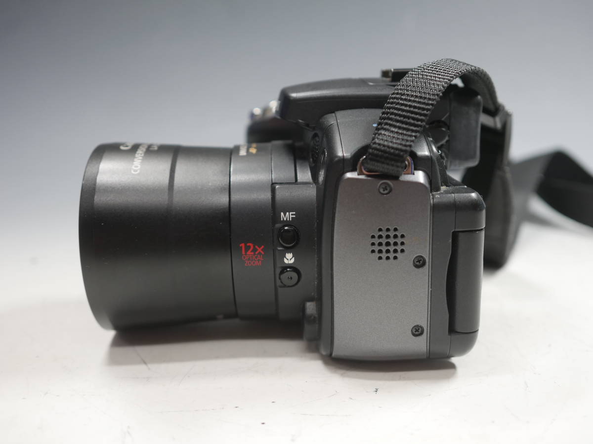 ◆Canon PowerShot【S5 IS】800万画素 光学12倍 USED品 電池駆動 共箱 レンズアダプター キヤノン _画像5