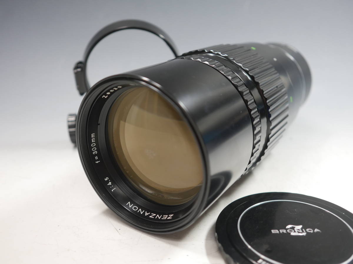 ◆ZENZA BRONICA【ZENZANON 1:4.5 f=300mm】望遠レンズ USED品 ゼンザ ブロニカ_画像1