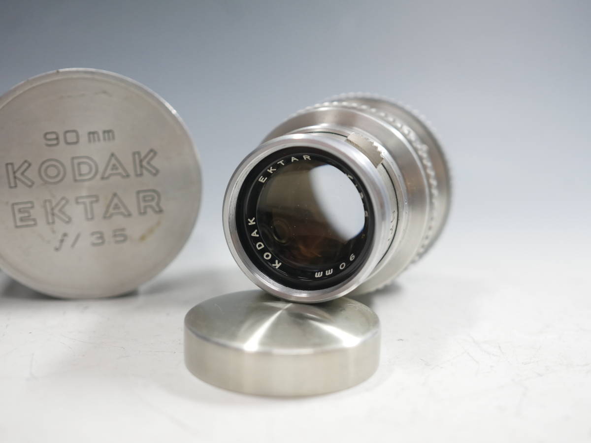 ◆EASTMAN KODAK【EKTAR f:3.5 90mm】ケース付属 珍品 MADE IN U.S.A.イーストマン コダック_画像2