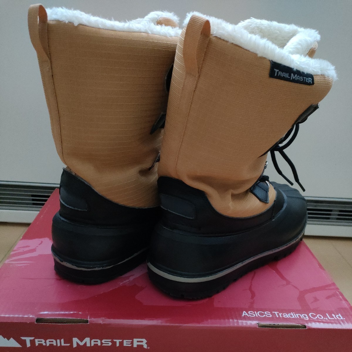 送料無料 [トレイルマスター] スノーブーツ WINTER BOOTS メンズ CAMEL 26.0 cm 防寒 ブーツ スノーシューズ_画像2