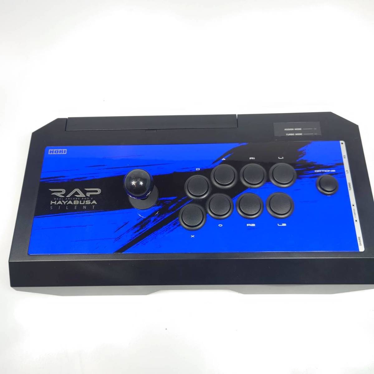 【現状品】 HORIリアルアーケード コントローラPro.V HAYABUSA サイレント PS4/090_画像6