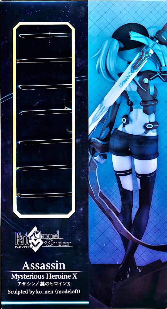 Fate Grand Order アサシン 謎のヒロインX 1/7スケール 塗装済み完成品フィギュア 【新品未開封】_画像6