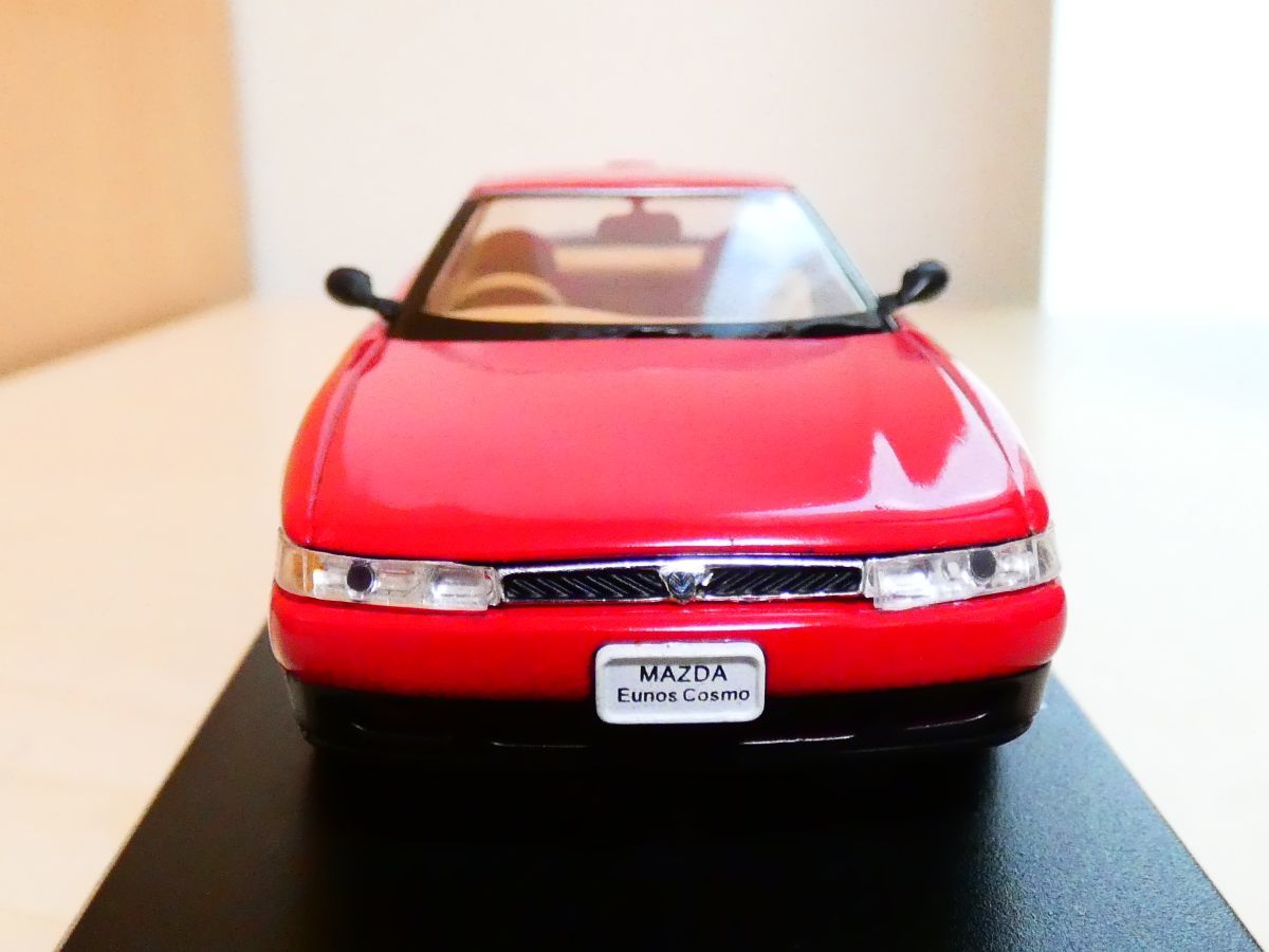 国産名車コレクション 1/43 マツダ ユーノス コスモ 1990 ② アシェット 旧車 クラシックカー ミニカー N_画像3