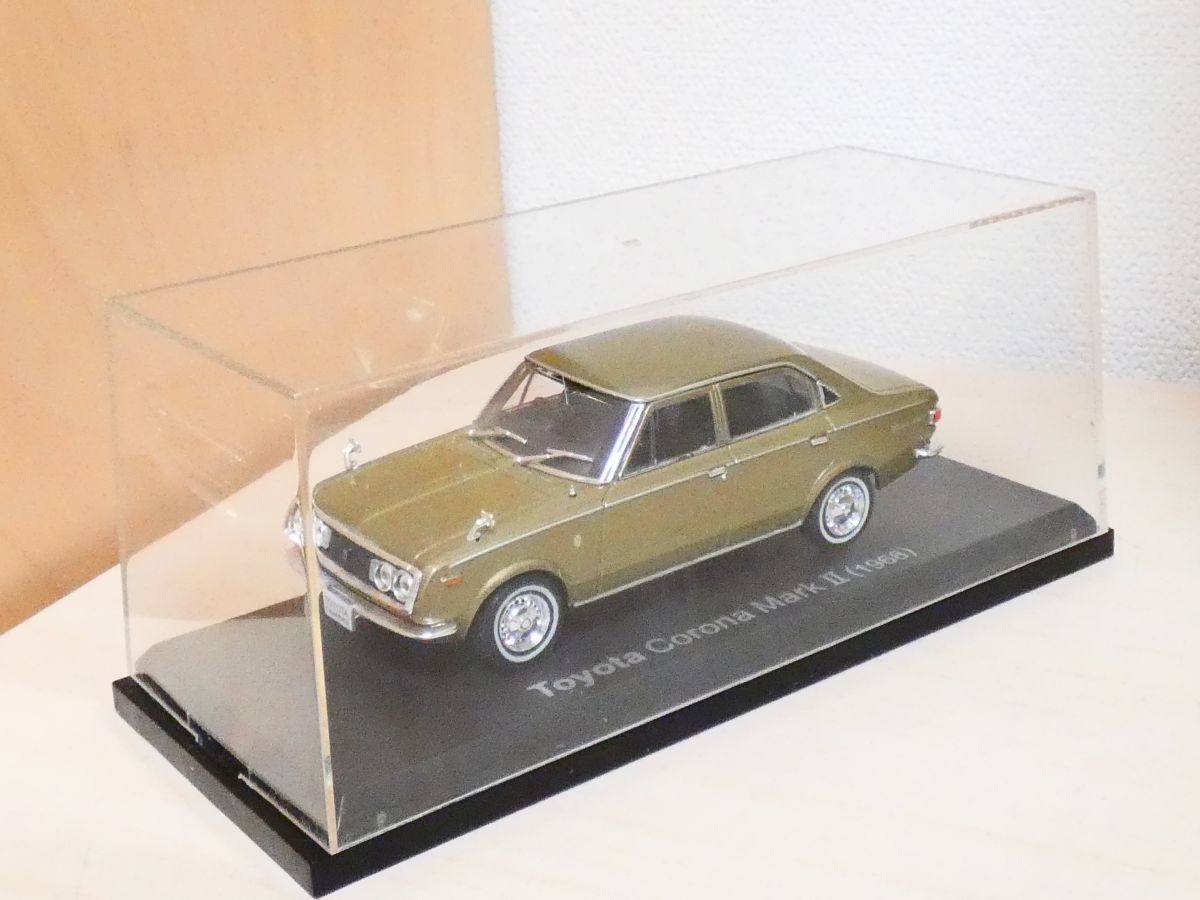 国産名車コレクション 1/43 トヨタ コロナ マークⅡ 1968 ③ アシェット 旧車 クラシックカー ミニカー N2_画像7