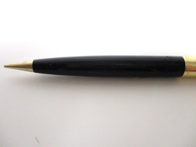 【1-124】MORISON モリソン シャープペンシル ゴールドカラー×ブラック 筆記用具 _画像4