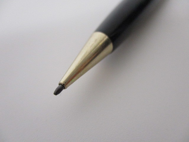 【1-124】MORISON モリソン シャープペンシル ゴールドカラー×ブラック 筆記用具 _画像9