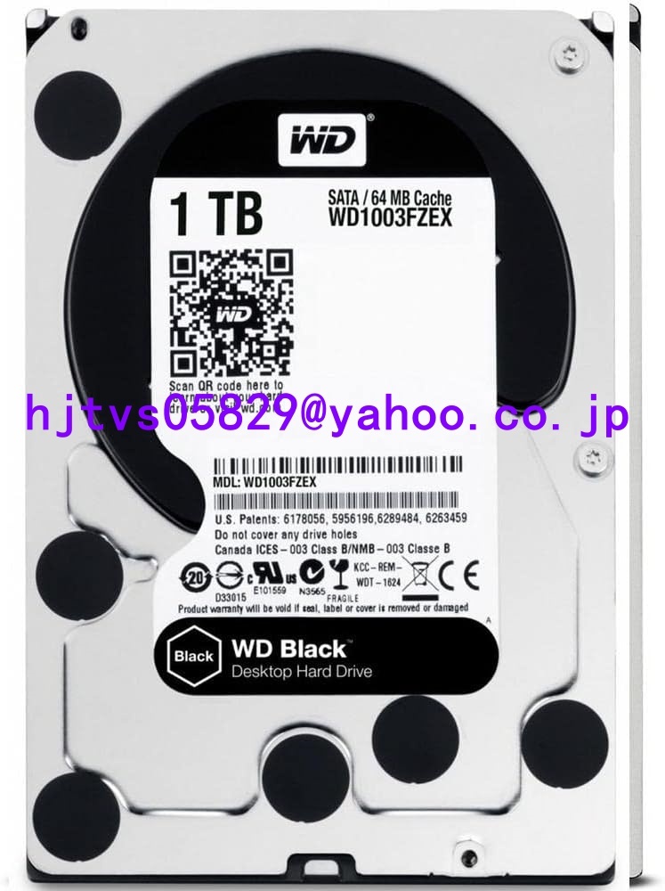 新品 Western Digital WD1003FZEX HDD 1TB WD Black PCゲーム クリエイティブプロ 3.5インチ 内蔵HDD_画像1