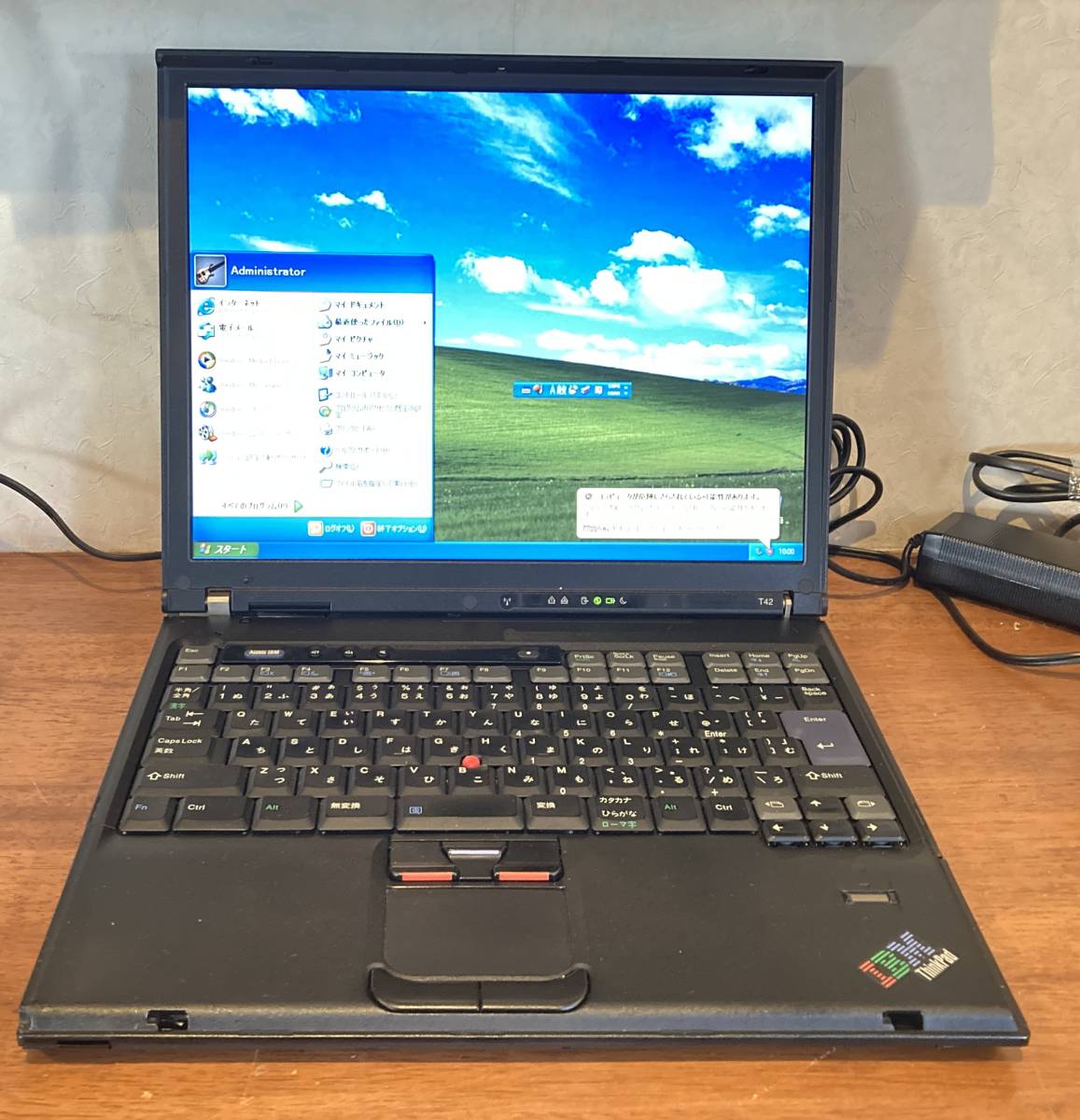 Thinkpad T41 WindowsXP Professional type2373 _画像1