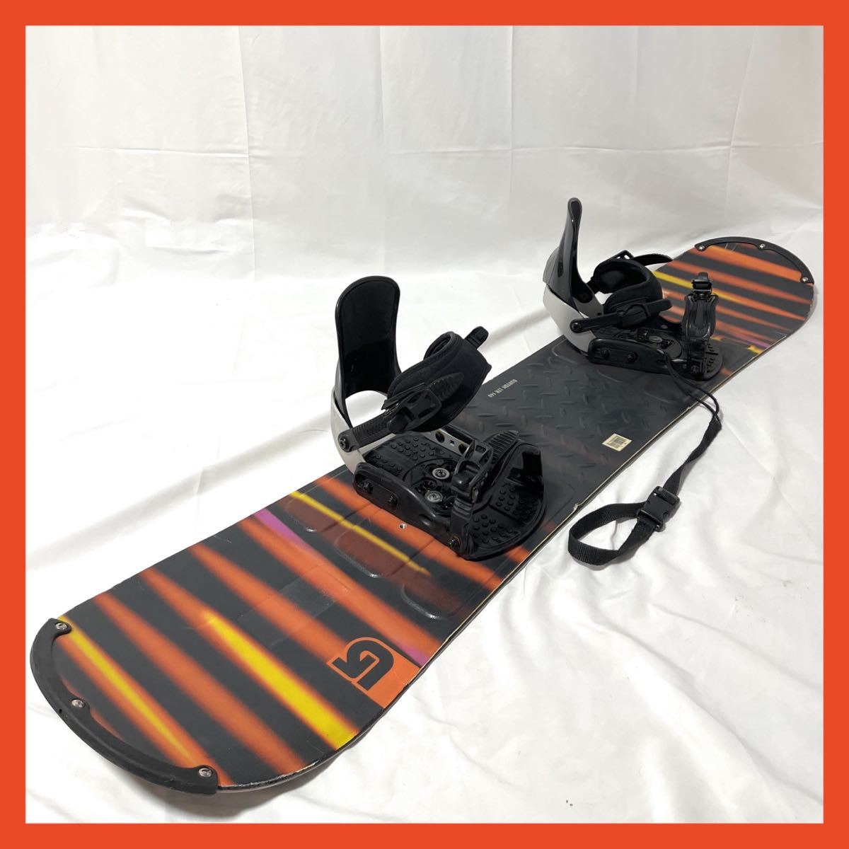 BURTON140cm バートンスノーボードセット ステラバイン付き 初心者