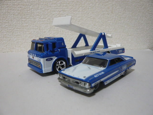 HW　TEAM　TRANSPORT　custom　’64　ford　galaxie／　ford　c-800　フォード　ギャラクシー_画像2