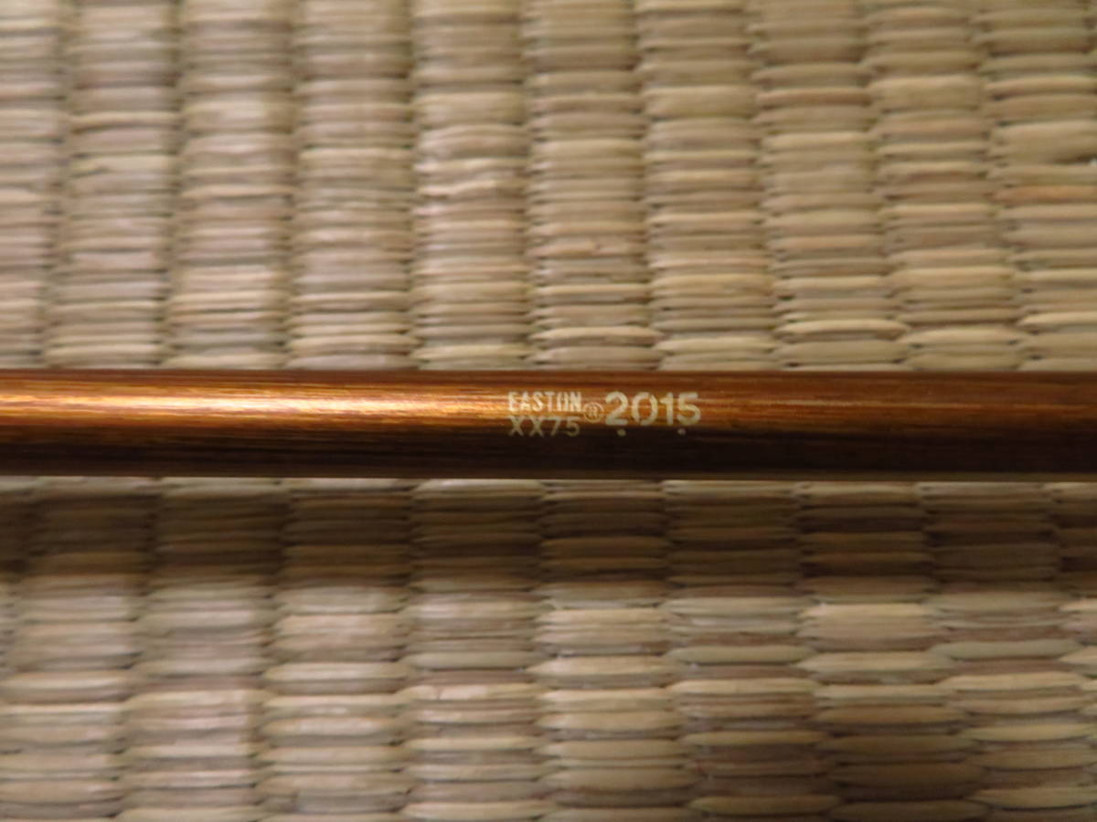 弓道 弓矢 EASTON イーストン 2015 XX75 ジュラルミン ターキー 6本 全長約101cm 重量約31g 管理6tr0129B-G02_画像9
