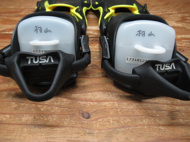 TUSA ツサ HyFlex SWITCH フィン Sサイズ 24-26cm ダイビング スキューバ 器材 ハイフレックス スイッチ 管理5R0102G-C6の画像4