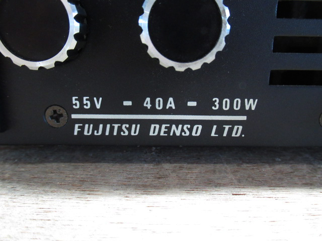 FUJITSU DENSO 富士通電装 EUL-300EL ELECTRONIC LOAD 電子負荷装置 55V-40A-300W 管理6I0104G-B8_画像2