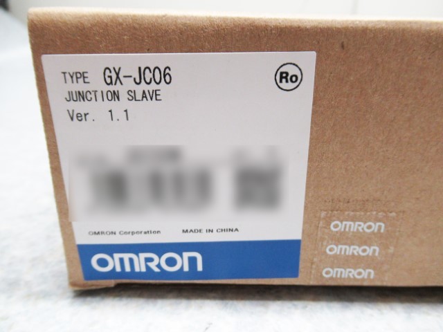 未使用 オムロン GX-JC06 Ver.1.1 OMRON 管理5G1220U-A5_画像2