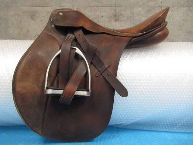 pasheG.PASSIER&SOHN PS-BAUM synthesis saddle 17 -inch stirrups stirrups leather horse riding control 6tr0112C