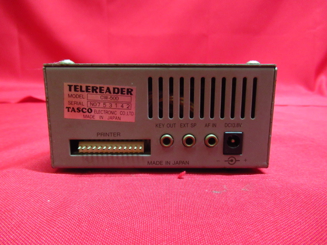 TASCO タスコ CW-500 TELEREADER テレリーダー 動作未確認 管理6J0117J-V1_画像5