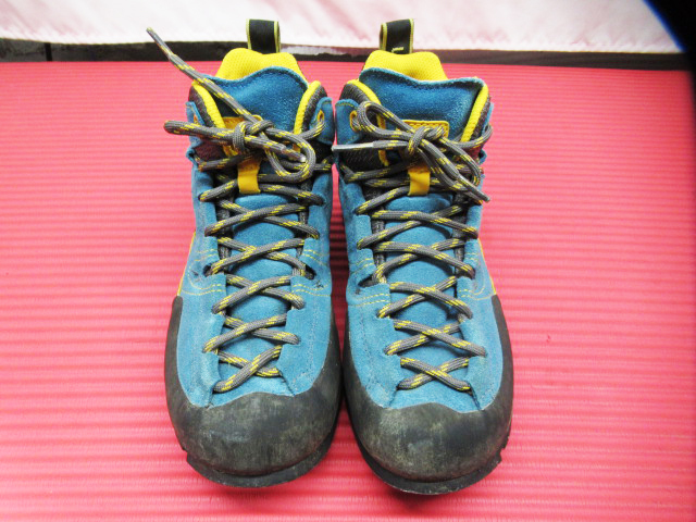 LA SPORTIVA BOULDER X MID ボルダーエックス ミッドGTX スポルティバ EU38 ゴアテックス 防水 トレッキング 管理6E0123D-B07の画像1