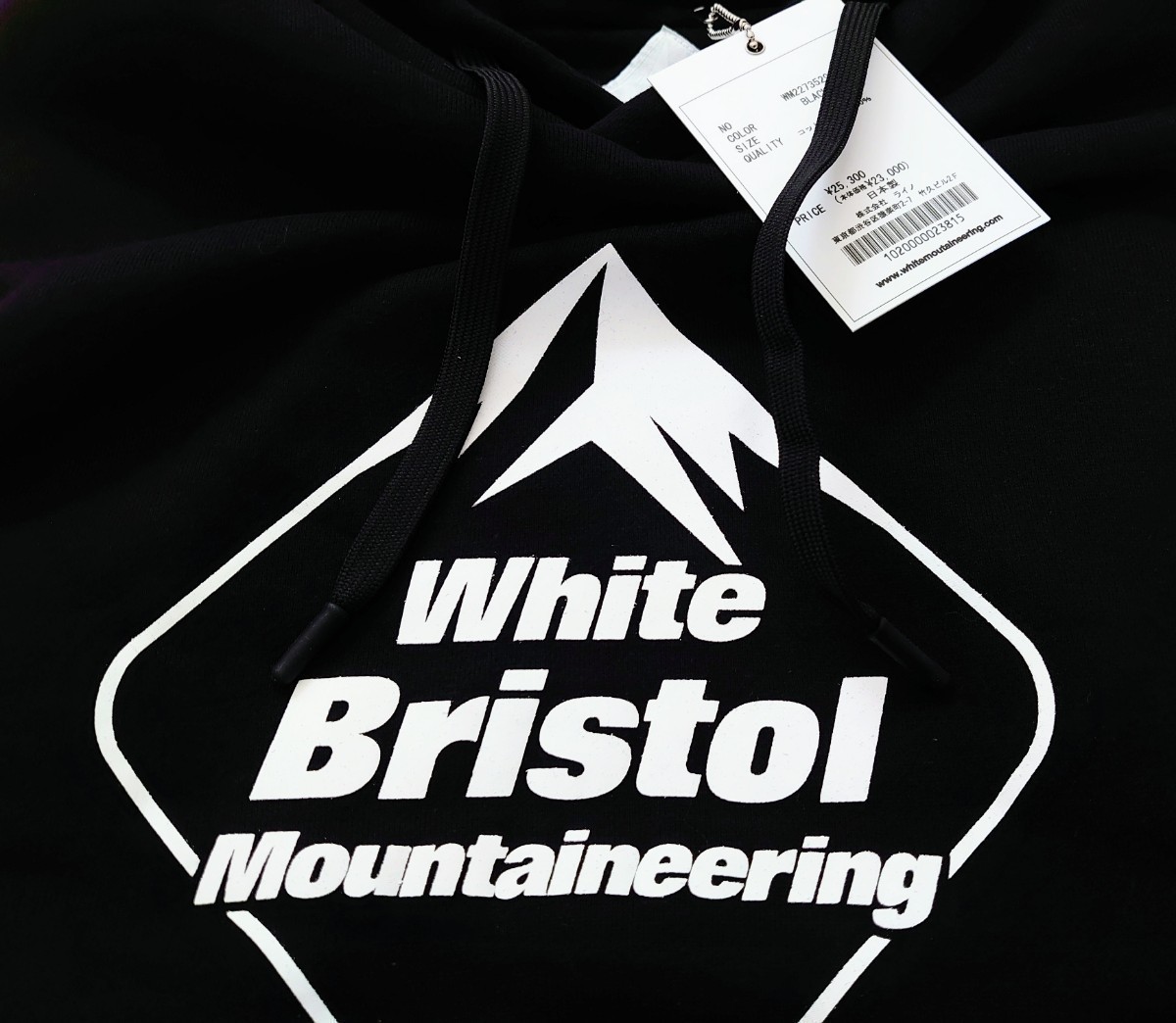 新品★White Mountaineering × F.C. REAL BRISTOL ホワイトマウンテニアリング FCRB エフシーアールビー パーカー XL XXL ビッグサイズ_画像3